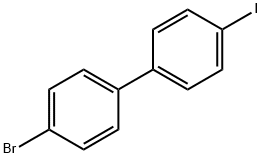 4-溴-4'-碘联苯 结构式