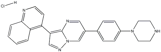 LDN-193189 HCl, 1062368-62-0, 结构式