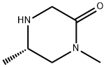 (S)-1,5-dimethylpiperazin-2-one Struktur