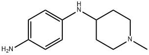 N1-(1-甲基哌啶-4-基)苯并-1,4-二胺 结构式