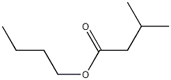 Butyl-3-methylbutanoate 结构式