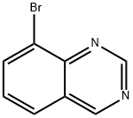 8-溴喹唑啉 结构式