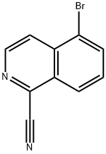 5-溴-6-甲基异喹啉 结构式