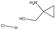 1-氨基环丙甲醇盐酸盐, 115652-52-3, 结构式