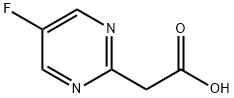 (5-氟-嘧啶-2-基)-乙酸 结构式