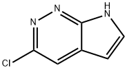 3-氯-7H-吡咯并[2,3-C] 哒嗪 结构式