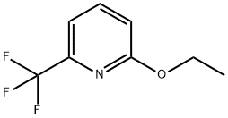 2-Ethoxy-6-trifluoromethylpyridine Struktur