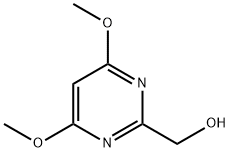 4,6-二甲氧基-2-嘧啶甲醇 结构式