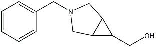 ((1R,5S,6R)-3-苄基-3-氮杂双环[3.1.0]己-6-基)甲醇, 134575-07-8, 结构式