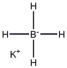 Potassium tetrahydroborate Structure