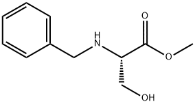 N-Benzyl-DL-serine Methyl Ester Struktur