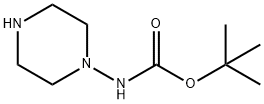 哌嗪-1-氨基甲酸叔丁酯, 147081-80-9, 结构式