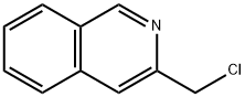 3-氯甲基异喹啉 结构式