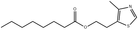 2-(4-Methyl-5-thiazolyl)ethyl octanoate Structure