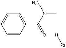 Benzoic acid 1-methylhydrazide hydrochloride Structure