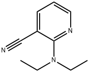 2-(二乙氨基)烟腈 结构式