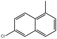 6-Chloro-1-methylnaphthalene 结构式