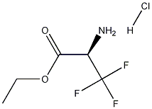 3,3,3-三氟丙氨酸乙酯盐酸盐 结构式