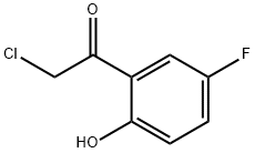 2-Chloro-5'-fluoro-2'-hydroxy-acetophenone Structure