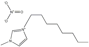 3-甲基-1-辛基咪唑硝酸盐, 203389-27-9, 结构式
