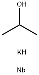 异丙醇铌钾, 21864-23-3, 结构式