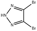 4,5-ジブロモ-2H-1,2,3-トリアゾール 化学構造式