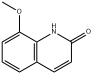 8-甲氧基喹啉-2(1H)-酮 结构式