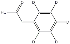 フェニル-D5アセタート 化学構造式