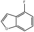 4-氟苯并呋喃 结构式