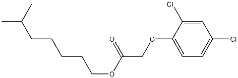 Isooctyl (2,4-dichlorophenoxy)acetate Structure