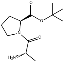 L-Alanyl-L-proline tert-Butyl Ester, 29375-30-2, 结构式