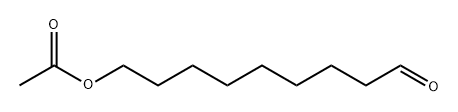 9-Acetyloxynonanal Struktur