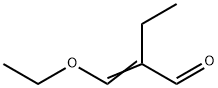 2-Ethyl-3-ethoxyacrolein 结构式