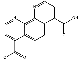 1,10-菲咯啉-4,7-二甲酸, 31301-31-2, 结构式