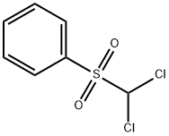 ジクロロメチル(フェニル)スルホン 化学構造式