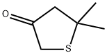 二氢-5,5-二甲基噻吩-3(2H)-酮 结构式