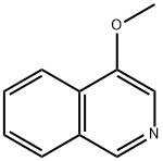 4-メトキシイソキノリン 化学構造式
