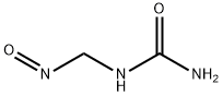 N-(亚硝基甲基)脲, 36851-80-6, 结构式
