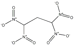 1,1,3,3-Tetranitropropane Struktur