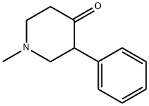 4-Piperidinone, 1-methyl-3-phenyl- Struktur