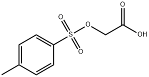 2-(p-Toluenesulfonyloxy)acetic Acid Structure