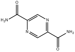 2,5-Pyrazinedicarboxamide Structure
