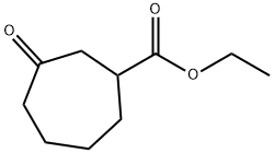 Ethyl 3-oxocycloheptanecarboxylate Struktur