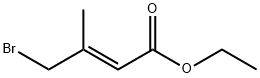 乙基 4-溴-3-甲基-2-BUT烯酸酯 结构式