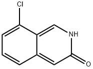 8-氯-3-羟基异喹啉 结构式