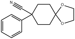 4-Cyano-4-phenylcyclohexanone ethylene ketal Struktur