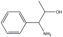 1-氨基-1-苯基-2-丙醇 结构式