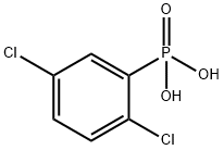 2,5-Dichlorophenylphosphonic acid Struktur
