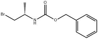 (S)-benzyl 1-bromopropan-2-ylcarbamate Struktur