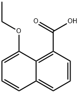 8-Ethoxynaphthalene-1-carboxylic acid Struktur